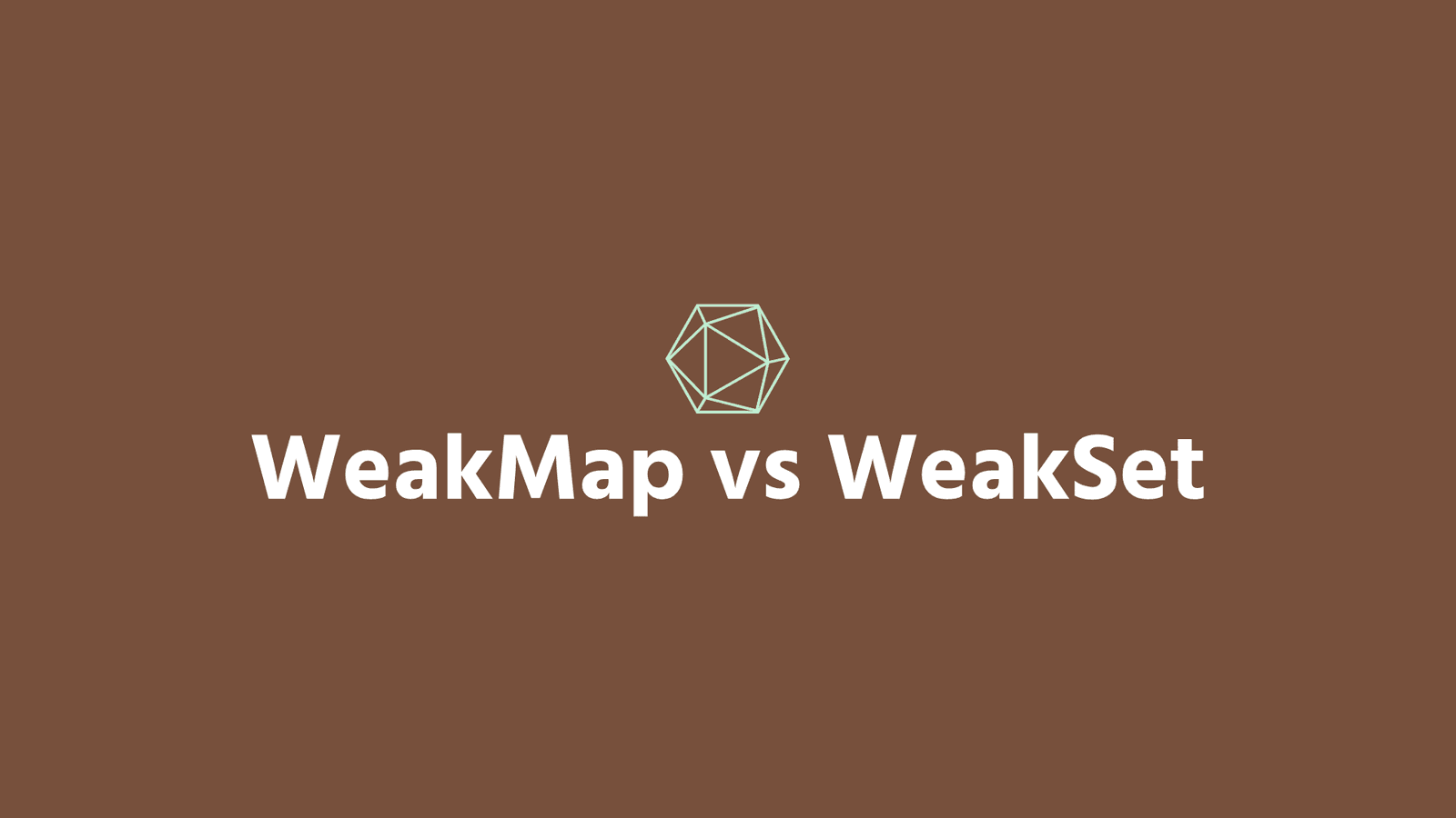 Image for the WeakMap и WeakSet